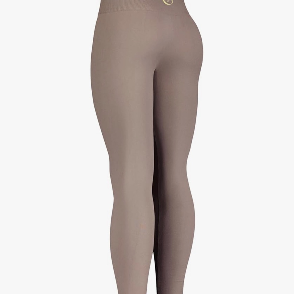 Olive Green Women's Leggings L - Picture 5 of 6